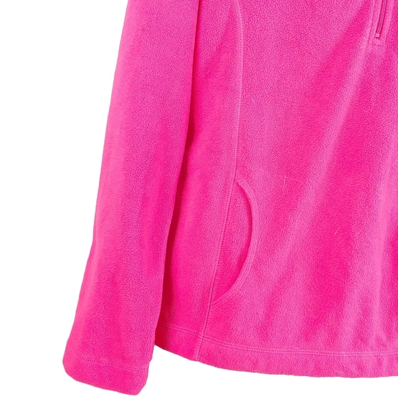 TEK GEAR WMN M PINK 1/4 ZIP PULLOVER - Picture 4 of 5